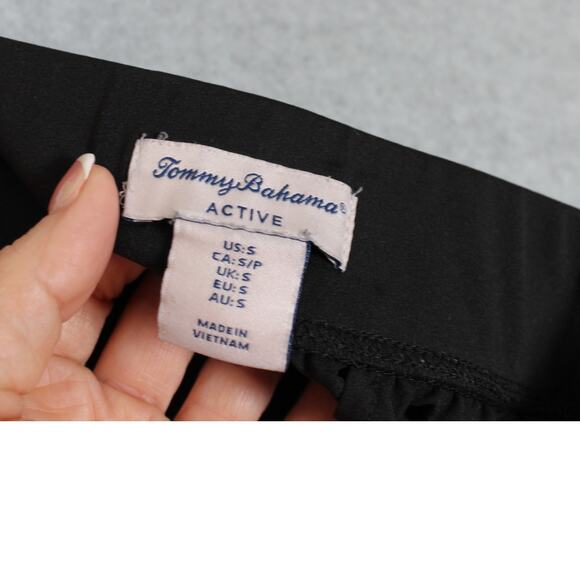 Tommy Bahama Active Black Golf Pants Women's Size Small Taper Ankle Stretch - Picture 5 of 6